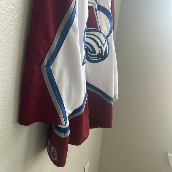 COLORADO AVALANCHE VINTAGE WESTERN CONFERENCE JERSEY NHL Large - Picture 7 of 12